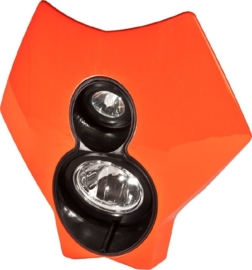 Trail Tech koplamp kit X2 70 watt halogeen oranje