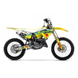 Blackbird Replica KSRT Kevin Strijbos 20/21 sticker set Suzuki RM 125/250 2001-2008 ( past alleen op polisport restyle plastic kit )