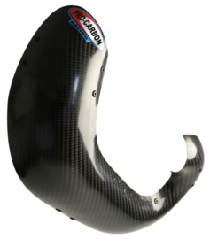 Pro Carbon uitlaat bocht bescherming voor Beta RR 250/300 2013-2023 ( ook op FMF Gnarly )