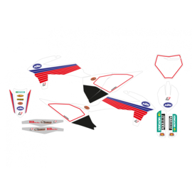 Blackbird Stickerset ‘Retro’ KTM SX/SXF 125-450 2019-2022 & EXC/EXC-F 250-500 2020-2023