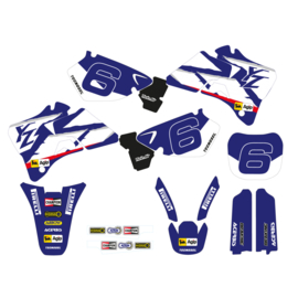 Blackbird Replica Team Yamaha 1998 sticker set Yamaha YZ 125/250 1996-2001