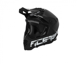 Acerbis X-Track crosshelm Zwart / Wit