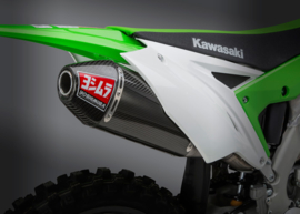 Yoshimura USA RS-4 compleet uitlaat systeem Titanium/Carbon demper Kawasaki KX 250F 2017-2018