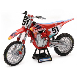 Miniatuur 1:12 Gas Gas MC 450 F Justin Barcia
