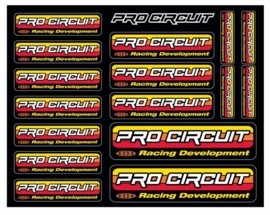 Pro Circuit sticker vel