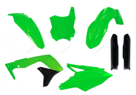 Rtech plastic kit Fluor Groen Kawasaki KX 450F 2016-2018