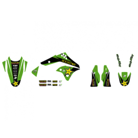 Blackbird Rockstar Energy sticker set Kawasaki KX 250F 2006-2008