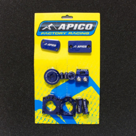 Apico Bling bling pack blauw Kawasaki KX 250F 2011-2018 & KX 450F 2009-2018