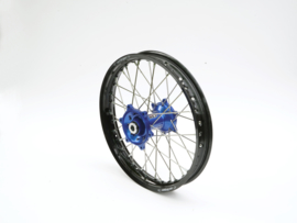 REX Wheels 21-1.60 compleet voorwiel zwarte velg met blauwe naaf 26MM Husqvarna TC 125/250 2014 & FC 250/350/450 2014 & TE 250/300 2014-2015 & FE 250/350/450/501 2014-2015