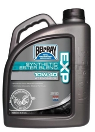 Bel-Ray EXP synthetische Ester Blend 4 takt motorolie 10W40 4 Liter