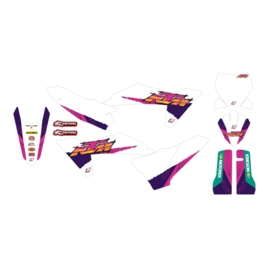 Blackbird Stickerset Retro KTM SX/F 125/150/250/300/350/450 2023-2024 & EXC/EXC-F 250-500 2024-