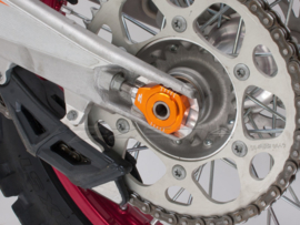 Zeta achteras blokken oranje voor de KTM SX/SX-F/XC/XC-F 125-450 2013-2019