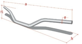 Neken stuur variabele diameter YZF orgineel USA