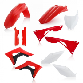 Acerbis plastic kit + voorvork beschermers Honda CRF 250R 2019-2021 & CRF 450R 2019-2020