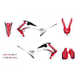 Blackbird Linear sticker set Honda CRF 250R 2014-2017 & CRF 450R 2013-2016