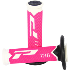 Pro Grip 788 handvaten Special Tri-Compound Fluor roze/wit/zwart