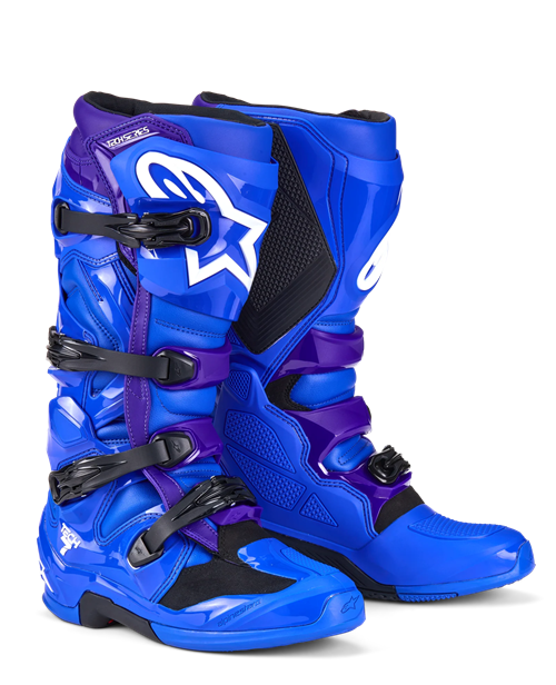Alpinestars laarzen Tech 7 Blauw / Paars 2025 collectie