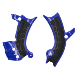 Acerbis X-Grip Framebeschermers + Grip zwart/blauw voor de Yamaha YZ 250F 2024-2026 & YZ 450F 2023-2026 & Fantic XXF 250 2026 & XXF 450 2024 & XEF 250/310/450 2026