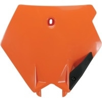 UFO voornummerplaat voor de SX 125/200/250/400/450/525 2003-2006 & SX-F 250 2006