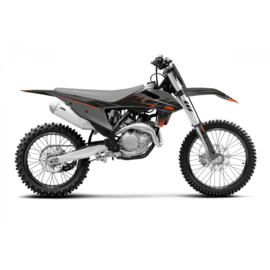 Blackbird Mat zwart sticker set voor de KTM SX 125/150/250 2019-2021 & SX-F 250/350/450 2019-2021