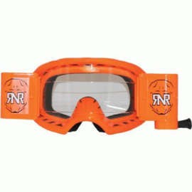 RNR crossbril WVS Neon Oranje met roll off ( 48mm )
