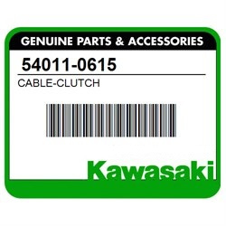 Kawasaki originele koppelingskabel voor de Kawasaki KX 250F 2017-2019