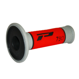 Pro Grip 790 Half Waffle handvaten zwart/grijs/rood