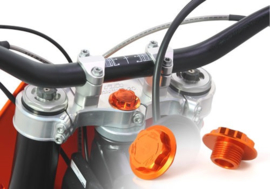 Zeta balhoofd moer oranje voor de KTM SX/EXC/SXF/EXC-F 125-500 2000-2017