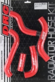 DRC radiator slangen set rood voor de Suzuki RMZ 250 2007-2009