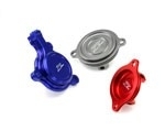 Zeta oliefilter deksel rood voor de Honda CRF 250R 2004-2009 & CRF 250X 2004-2017