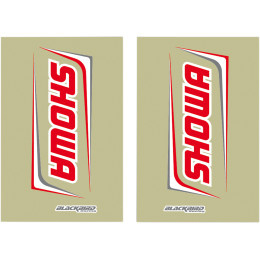 Blackbird voorvork stickers SHOWA17