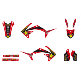 Blackbird Rockstar Energy sticker set Honda CRF 250R 2010-2013 & CRF 450R 2009-2012