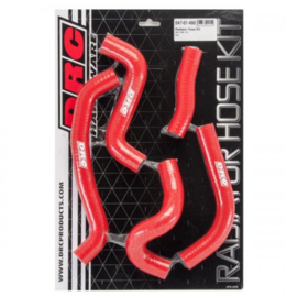 DRC radiator slangen set rood voor de Suzuki RM-Z 450 2015-2017