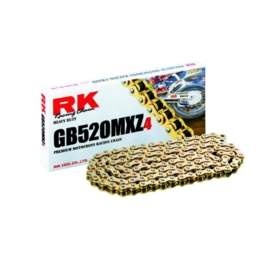 RK ketting GB 520 MXZ4 116L goud