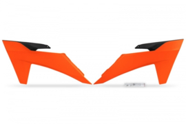 UFO radiator kappen KTM SX 125/150/250/300 2023-2024 & SX-F 250/350/450 2023-2024 ( in 4 kleuren )