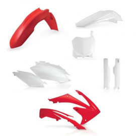 Acerbis plastic kit + voorvorkbeschermers voor Honda CRF 250R 2011-2013 & CRF 450R 2011-2012