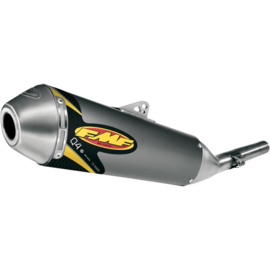 FMF Q4 Slip-On uitlaat demper voor de Yamaha YZF 250/450 2006-2009 & WRF 250 2007-2014 & WRF 450 2007-2011