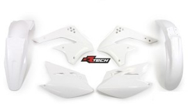 Rtech plastic kit wit voor de KX 450F 2006-2008