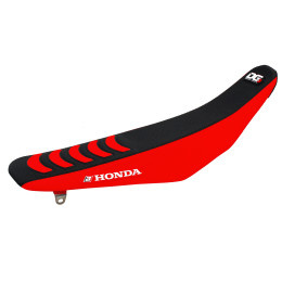 Blackbird Double Grip 3 zwart/rood zadelovertrek voor de Honda