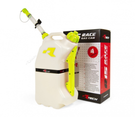 R-tech brandstoftank 15 liter wit/geel