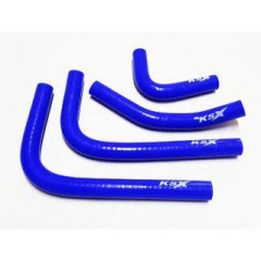 KSX radiator slangen set blauw voor de Kawasaki KX 250F 2017-2018