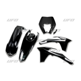 UFO plastic kit (met koplamp plastic ) KTM EXC 125/200/250/300/450/500 2012-2013 & EXC-F 250 2012-2013