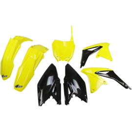 UFO plastic kit OEM ( kleur van 2017 ) voor de RMZ 450 2008-2017