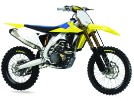 Polisport plastic kit Suzuki RMZ 250 2019 & RMZ 450 2018-2019