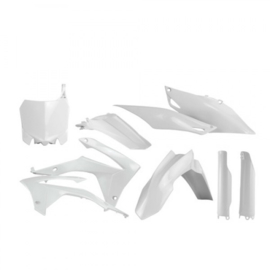 Acerbis plastic kit + voorvorkbeschermers voor de Honda CRF 250R 2014-2017 & CRF 450R 2013-2016