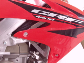 Works Connection Radiator Braces voor de Honda CRF 450R 2005