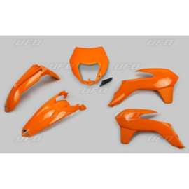 UFO plastic kit (met koplamp plastic ) KTM EXC 125/200/250/300/450/500 2014-2016 EXC-F 250/350/450 2014-2016