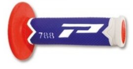 Pro Grip 788 handvaten Tri-Compound wit / blauw /rood