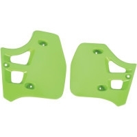 UFO radiator kappen groen voor de KX 250 1988-1989 & KX 500 1988-2002