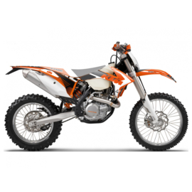 Blackbird Dream 4 sticker set voor de KTM SX 125/150/250 2011-2012 & SX-F 250/350/450 2011-2012 & EXC 250/300 2012-2013 & EXC-F 250/350/450/500 2012-2013